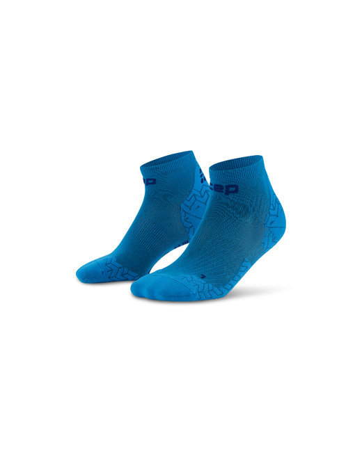 Șosete compresie scurte CEP Run Ultralight 4.0 - albastru | tehnologie germană