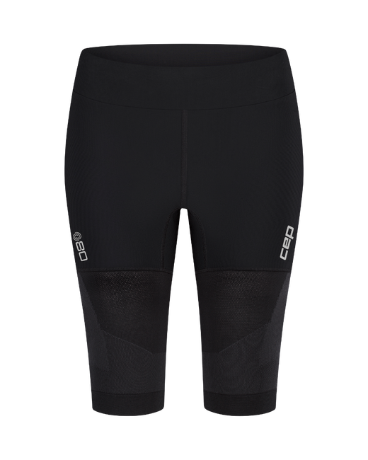 Pantaloni scurți alergare CEP Pro Run 3D Compression W - compresie performanță - black