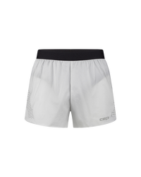 Pantaloni scurți alergare CEP Pro Run Ultralight Loose Fit - gri deschis | ultraușori, ventilație laser