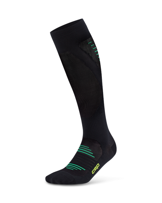 Șosete compresie înalte CEP Pro Run Ultralight - negru | alergare