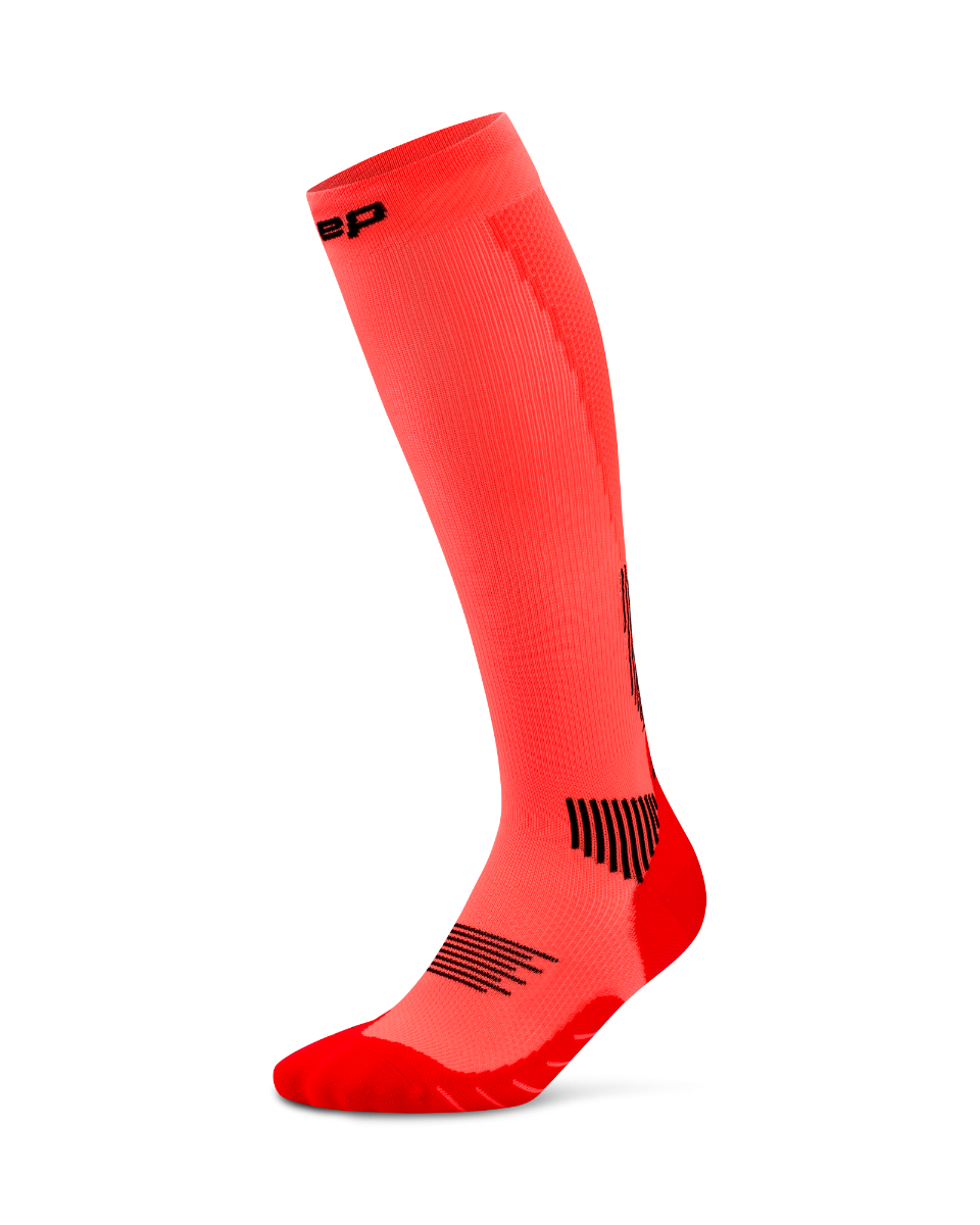 Sporting Goods Șosete compresie înalte CEP Core Run 5.0 - neon coral | performanță și recuperare