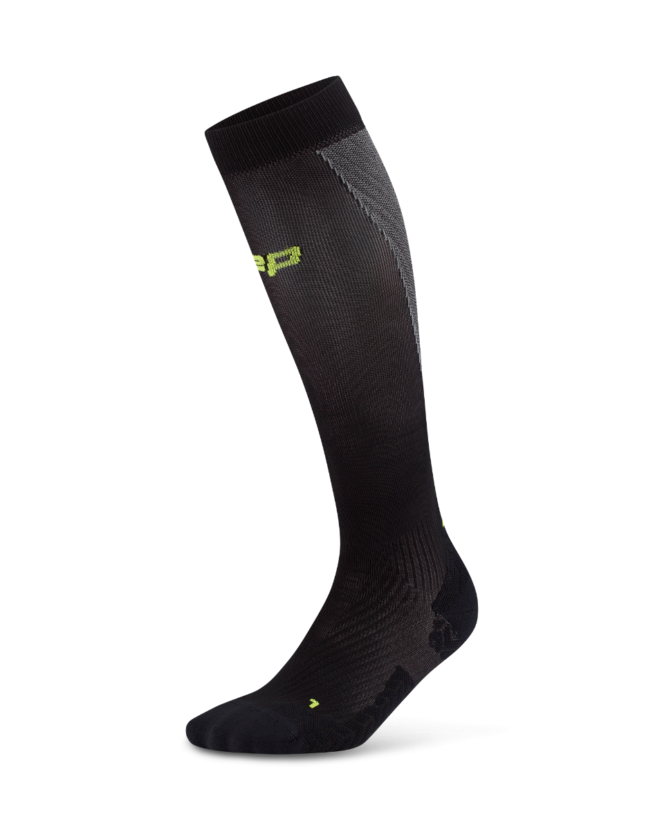 Sporting Goods Șosete compresie înalte CEP Run Ultralight 4.0 femei - negru/gri