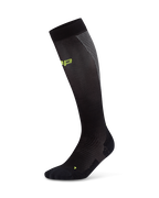 Șosete compresie înalte CEP Run Ultralight 4.0 femei - negru/gri