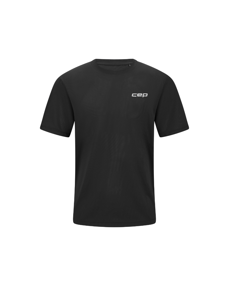 Sporting Goods Tricou alergare CEP Core Run - negru | respirabil cu mesh