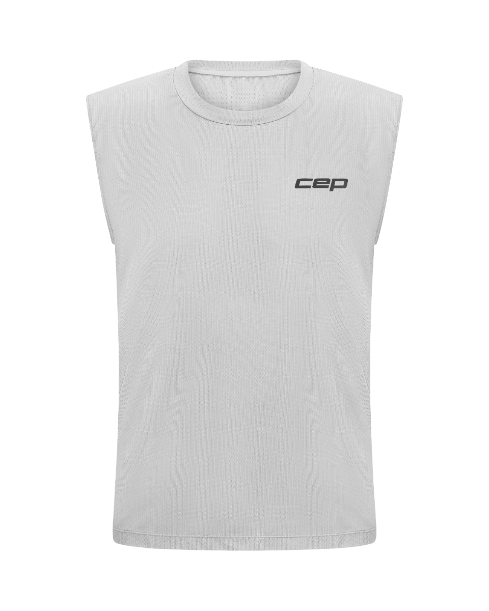 Sporting Goods Maieu alergare CEP Core Run - gri deschis | respirabilitate maximă
