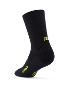 Șosete compresie CEP Pro Run Ultralight Mid Cut - negru | alergare performanță