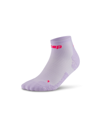 Șosete compresie CEP Run Ultralight 4.0 Low Cut - lila - femei | ultra-ușoare