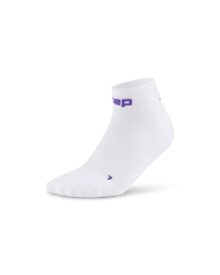 Șosete compresie CEP Run Ultralight 4.0 Low Cut - alb - femei | ultra-ușoare