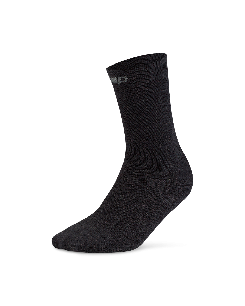 Sporting Goods Șosete compresie mid cut CEP Core Allday 2.0 - antracit | recuperare zilnică