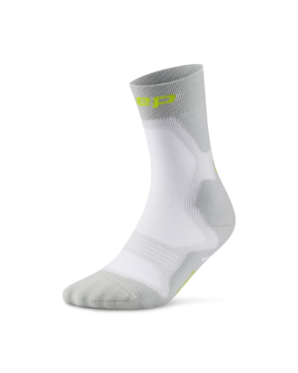 Sporting Goods Șosete alergare CEP Core Run Cushion Mid Cut - gri | compresie