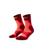 Șosete alergare CEP Core Run Cushion Mid Cut - roșu | compresie