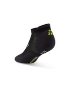 Șosete compresie CEP Core Run No Show - negru/verde lime | suport
