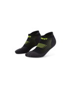 Șosete compresie CEP Core Run No Show - negru/verde lime | suport