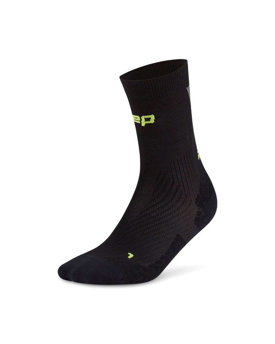 Sporting Goods Șosete compresie CEP Run Ultralight 4.0 - negru/gri | răcire