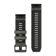 Garmin Curele de ceas QuickFit 26 | Olive Drab / Silicon negru