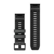 Garmin Curele de ceas QuickFit 26 | Slate grey / Silicon negru
