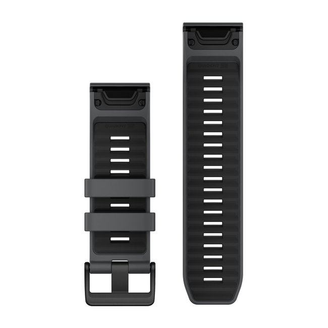 Garmin Curele de ceas QuickFit 26 | Slate grey / Silicon negru