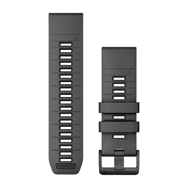 Garmin Curele de ceas QuickFit 26 | Slate grey / Silicon negru