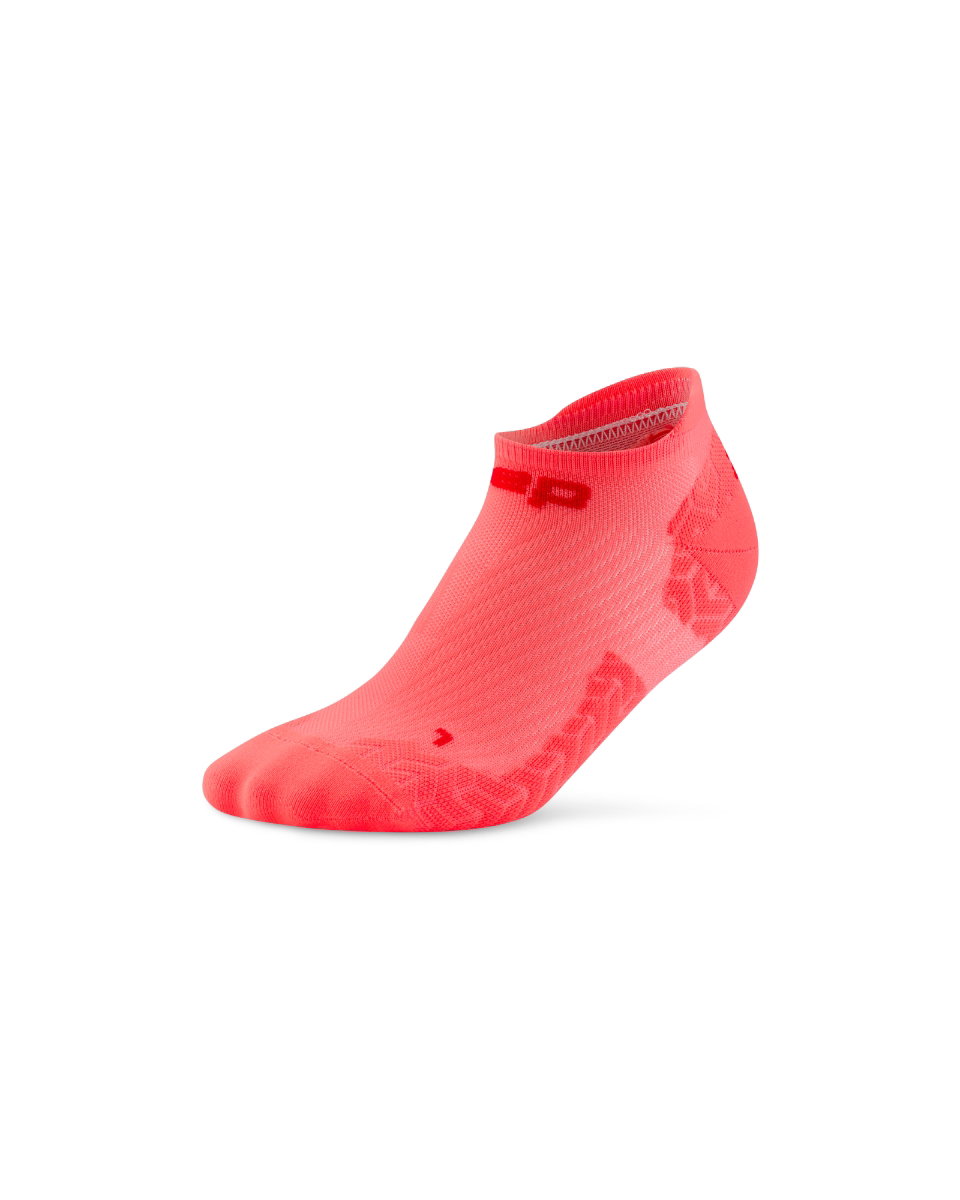 Sporting Goods Șosete compresie alergare CEP Run Ultralight 4.0 - corai neon | roșu