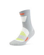 Șosete compresie alergare CEP Pro Run Ultralight Mid Cut - gri | ultraușoare