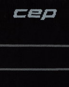 Șosete compresie mid cut CEP Pro Run Reflective 2.0 - negru | pentru alergare