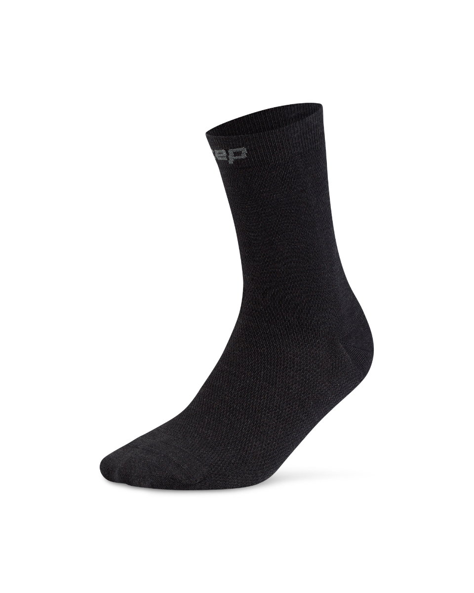 Sporting Goods Șosete compresie mid cut CEP Core Allday 2.0 W - antracit | recuperare zilnică