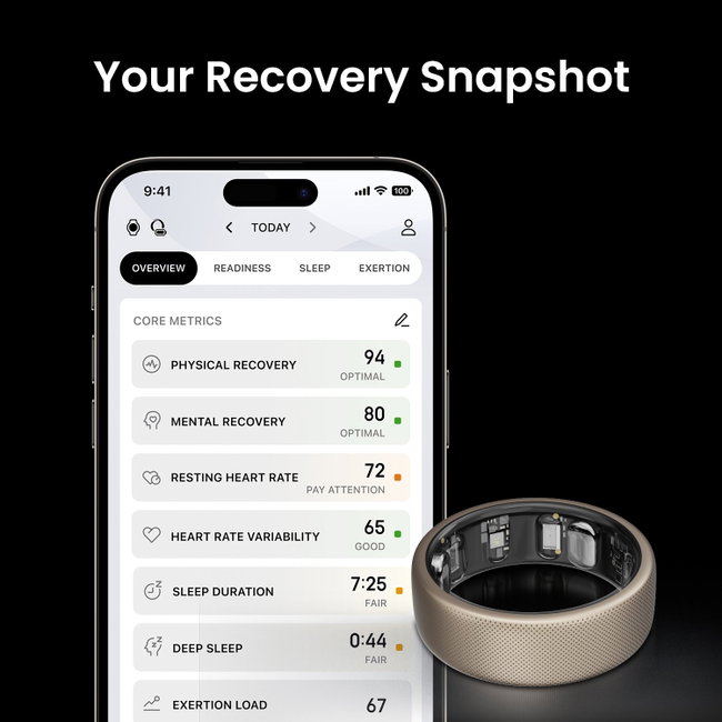Amazfit Helio Ring, inel smart fitness sport monitorizare - 12