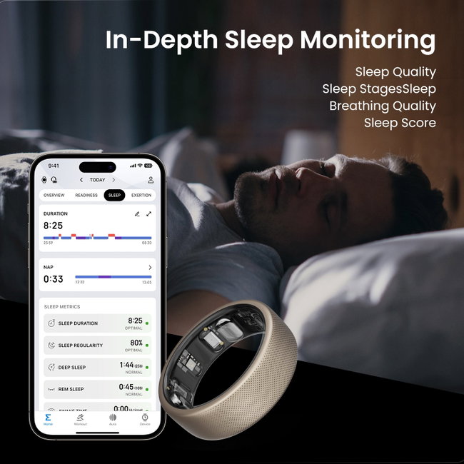 Amazfit Helio Ring, inel smart fitness sport monitorizare - 12