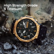 Amazfit T-Rex 3 Pro, ceas smartwatch sport GPS outdoor - negru Black Gold 48mm