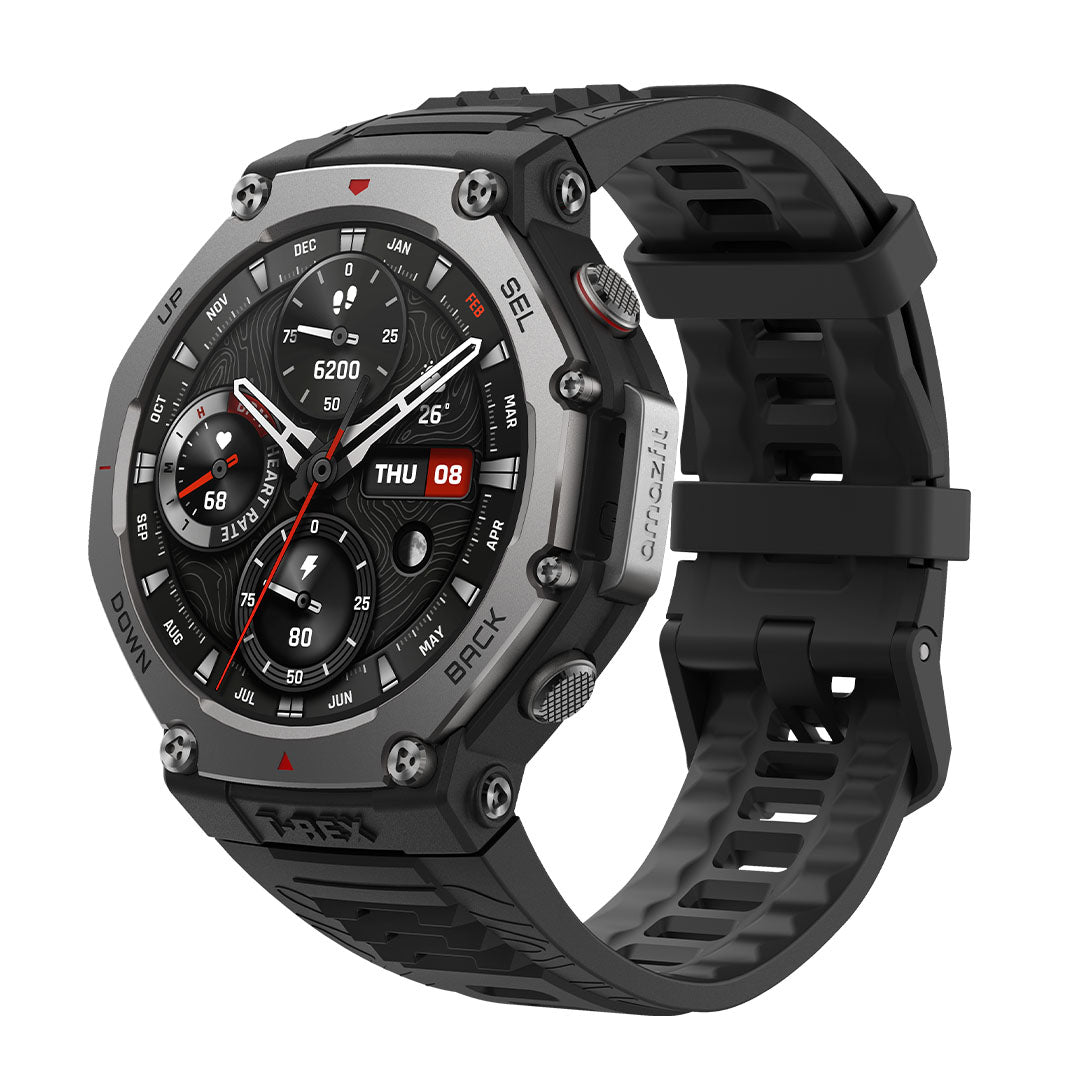 litere autocolante Amazfit T-Rex 3, ceas smartwatch sport GPS outdoor militar