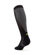 Șosete compresie înalte CEP Run Ultralight 4.0 - negru | gri | alergare