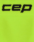 Șosete compresie alergare CEP Run 5.0 Mid Cut - lime/negru | femei