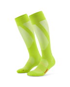 Șosete compresie înalte CEP Pro Run Ultralight - lime | alergare