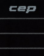 Șosete compresie alergare CEP Pro Run Reflective 2.0 - negru | vizibilitate