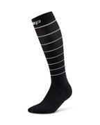 Șosete compresie alergare CEP Pro Run Reflective 2.0 - negru | vizibilitate