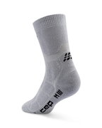 Șosete compresie hiking CEP Hiking Max Cushion 2.0 - gri | amortizare maximă