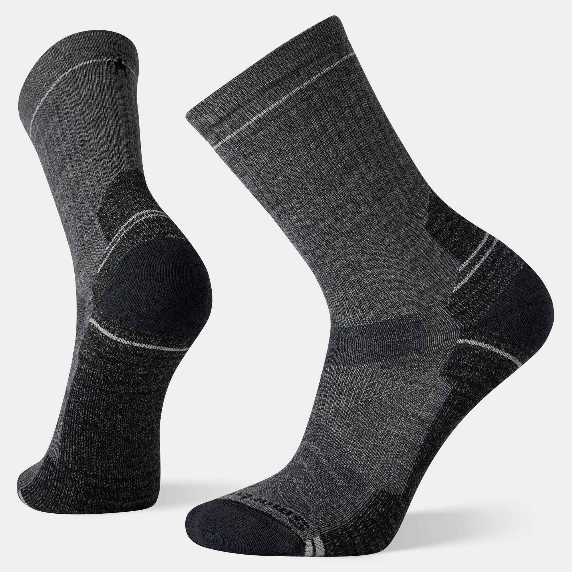 Smartwool Șosete Merino hiking Smartwool Hike - gri Medium Gray | Crew | Light Cushion