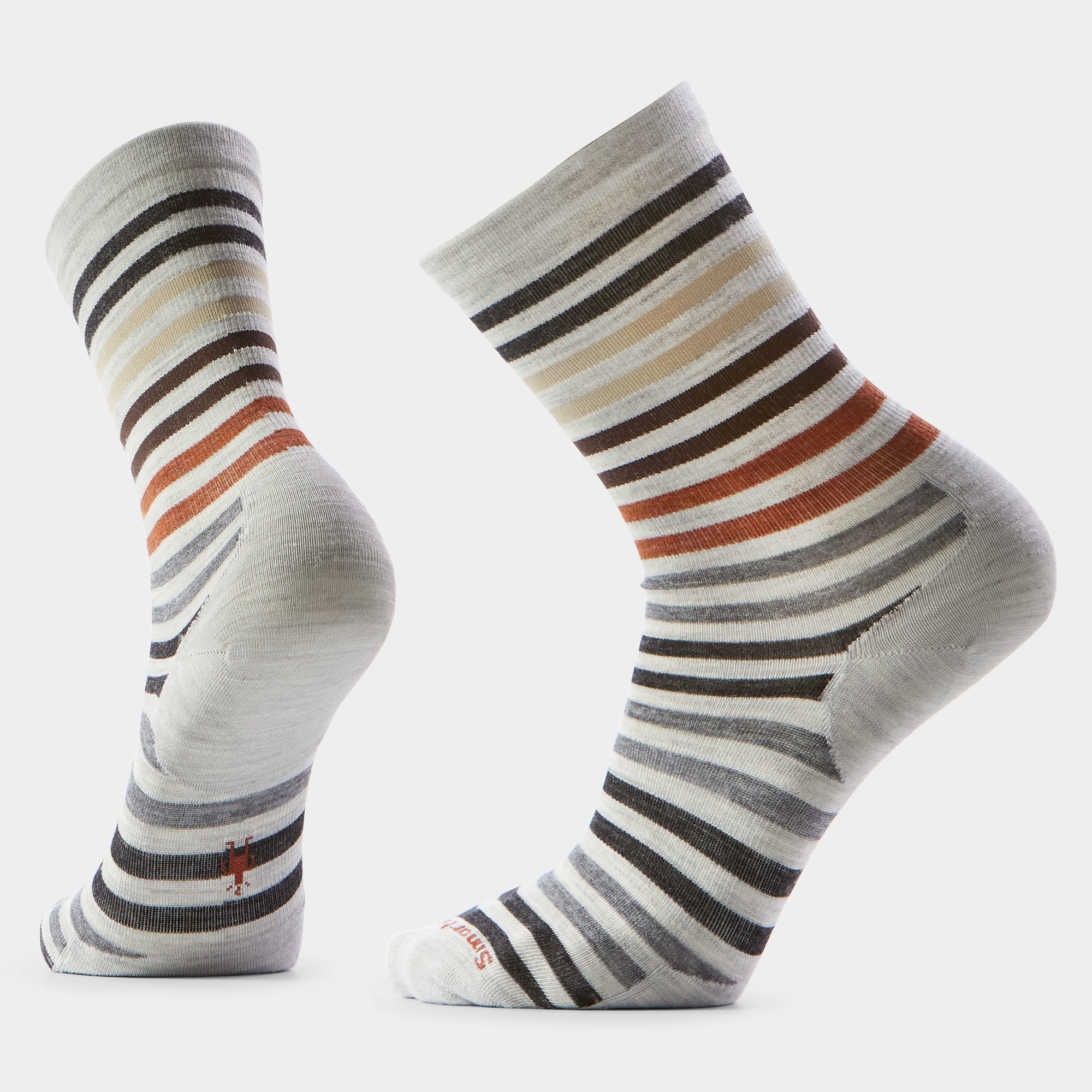 Smartwool Șosete Merino Smartwool Everyday Spruce Street - gri Ash | Crew | Relaxed Fit