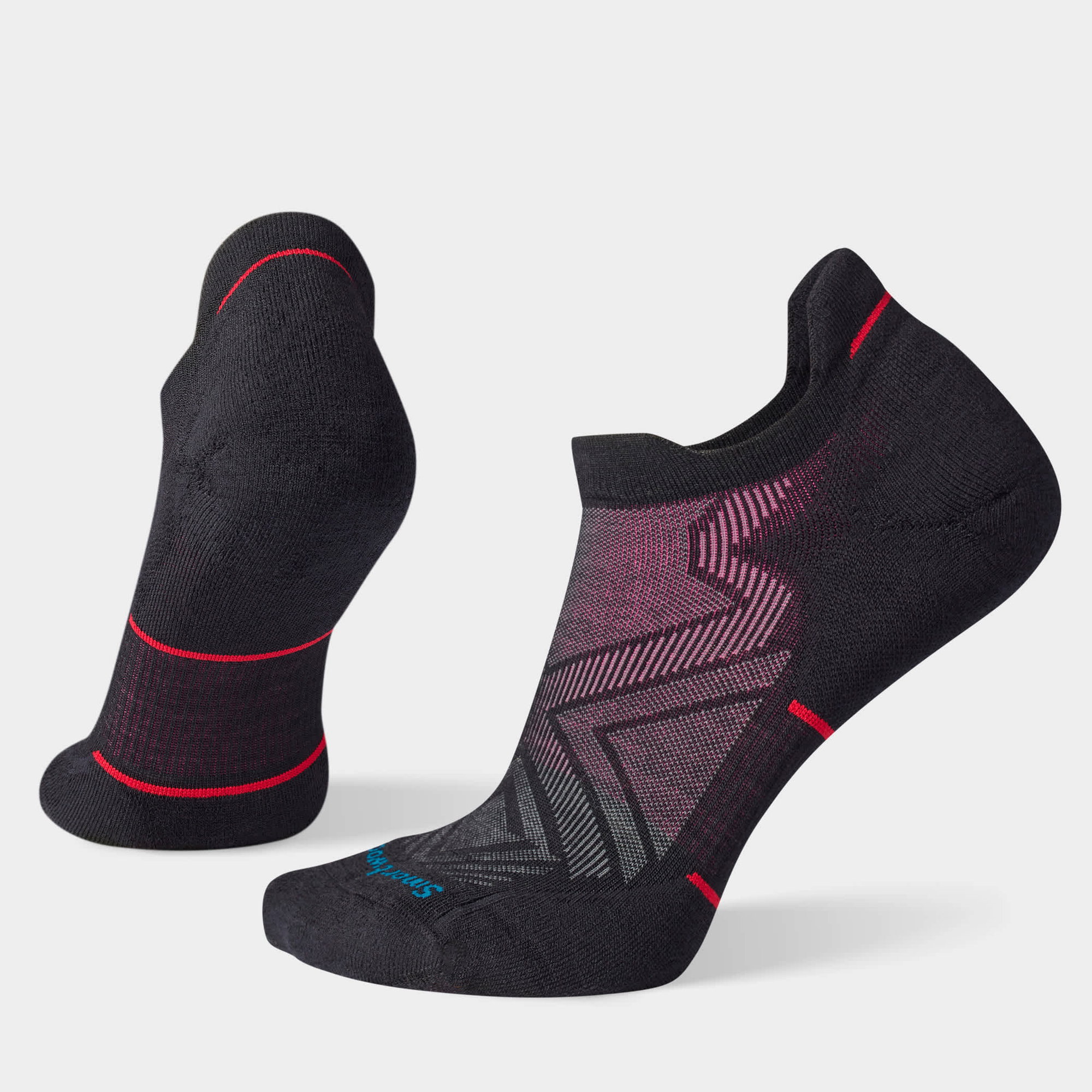Smartwool Șosete Merino alergare Smartwool Run - negru | Low Ankle | Targeted Cushion