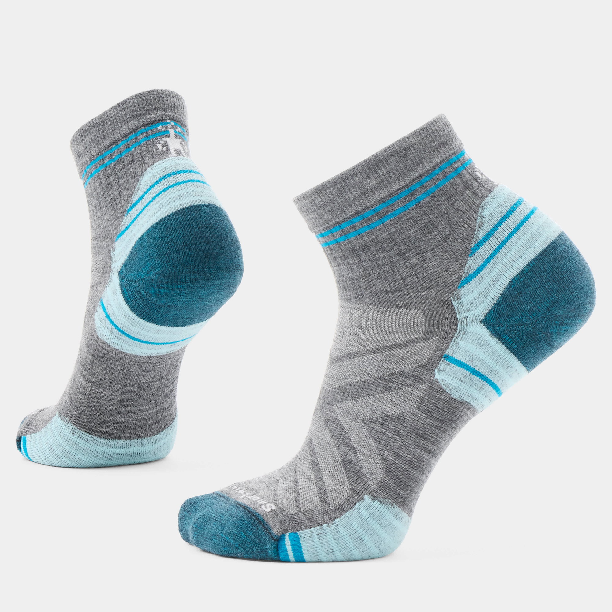 Smartwool Șosete Merino hiking Smartwool Hike - gri Medium Gray - femei | Ankle | Targeted Cushion