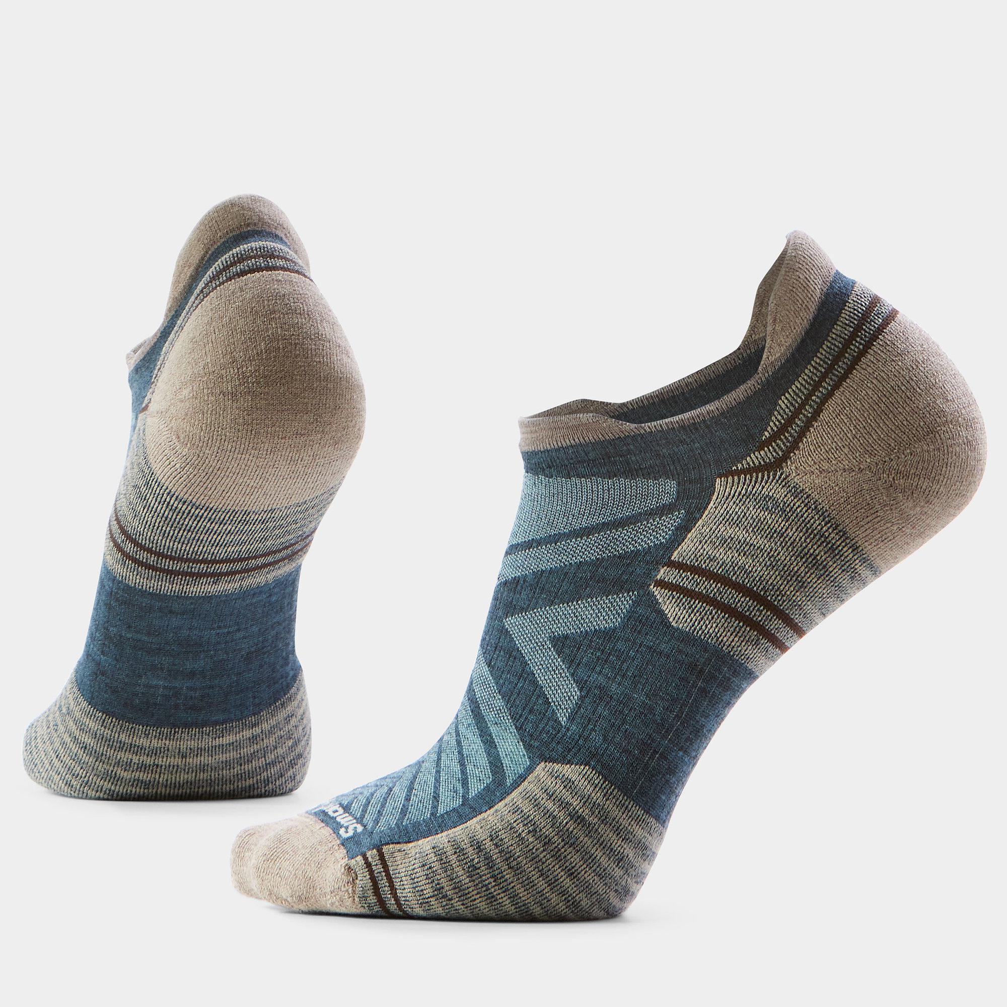 Smartwool Șosete Merino hiking Smartwool Hike Low Ankle - albastru Twilight Blue | Targeted Cushion