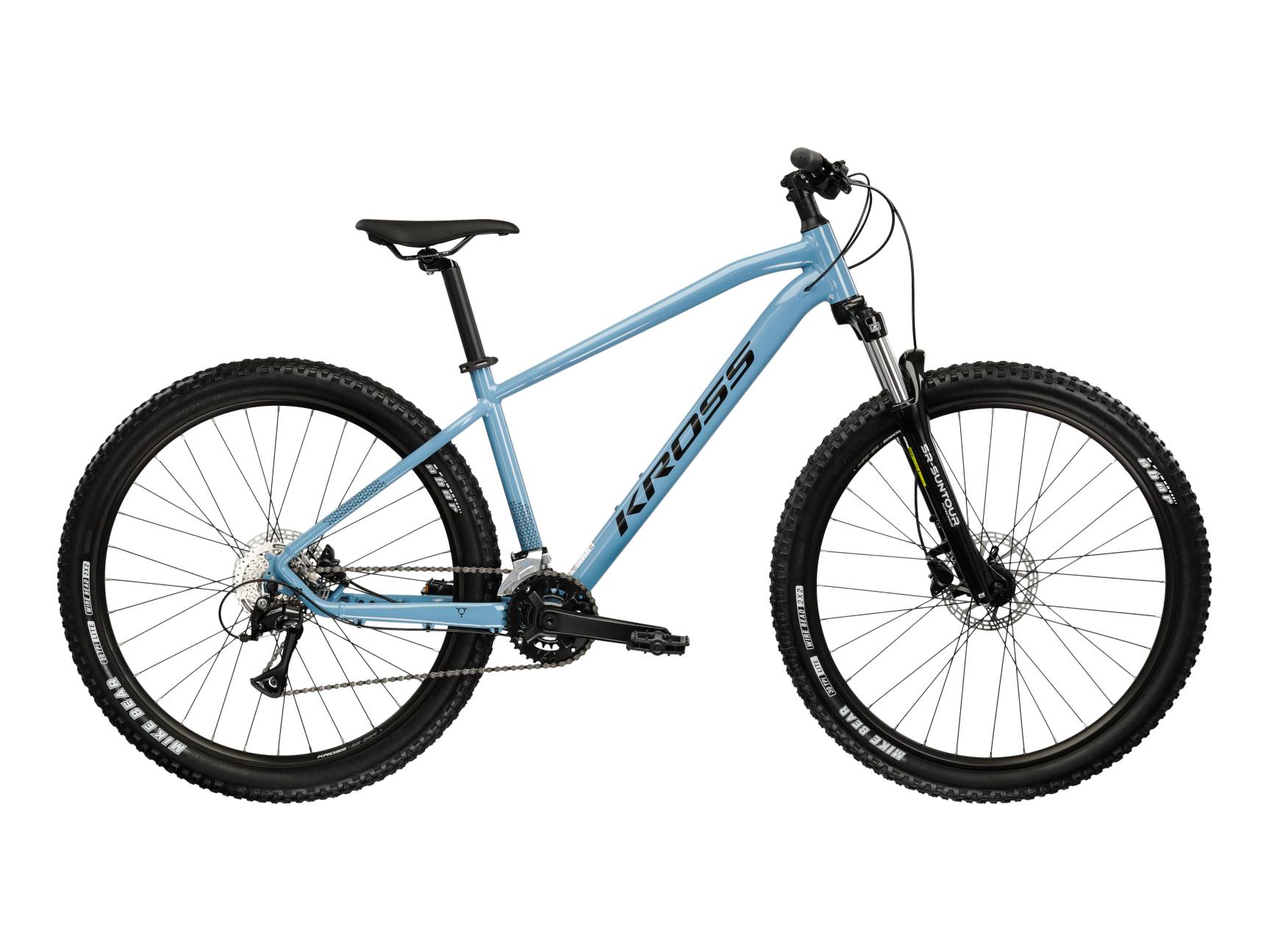Kross Bicicleta MTB Hardtail Kross Hexagon 4.0 27.5 inch albastra Shimano Acera