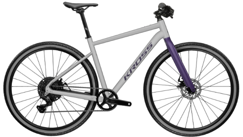 Kross Bicicleta Gravel Kross Esker 1.0 FL 28 inch gri Shimano Cues