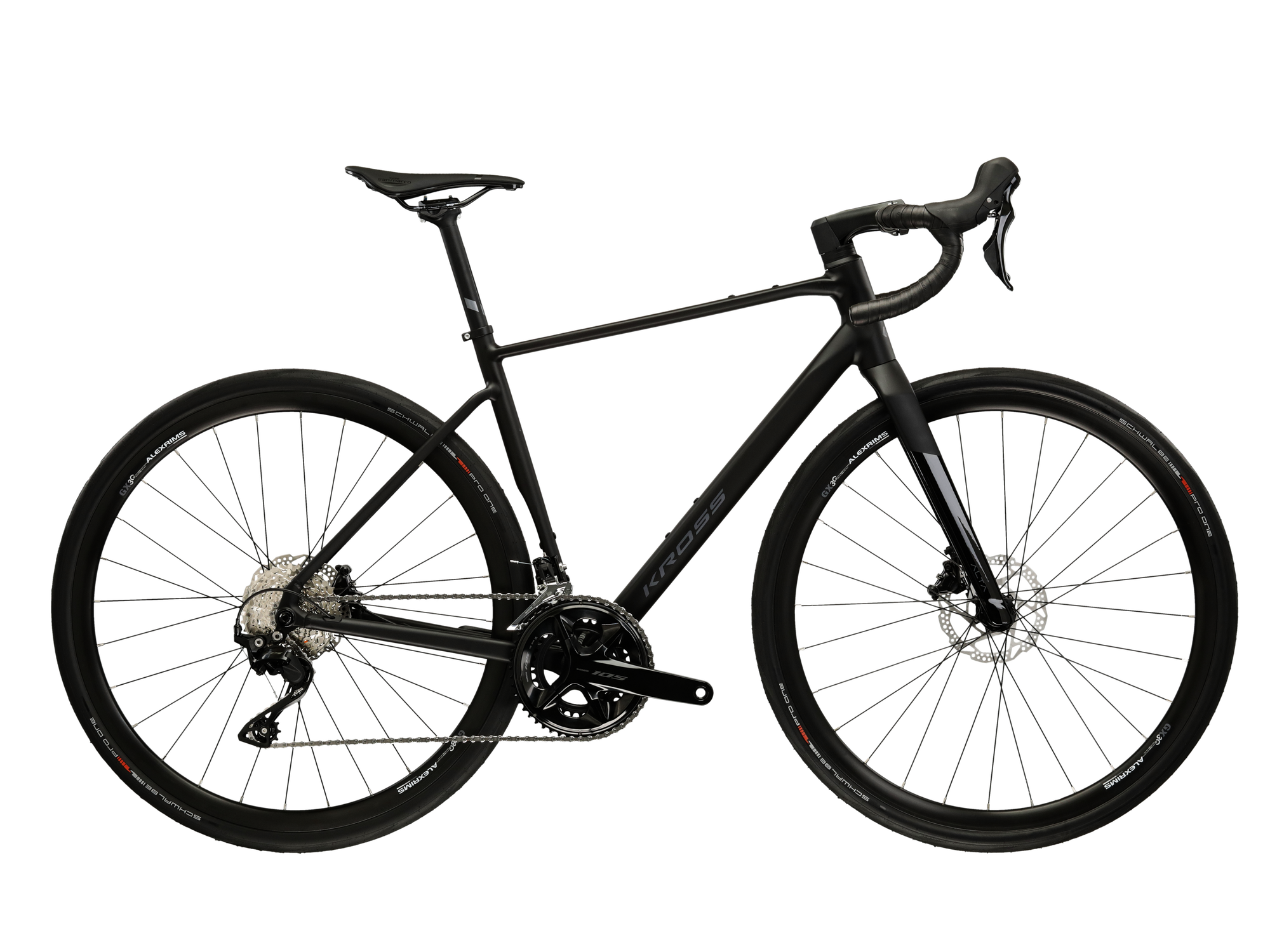 Kross Bicicleta Gravel Kross Alta 4.0 28 inch neagra Shimano 105