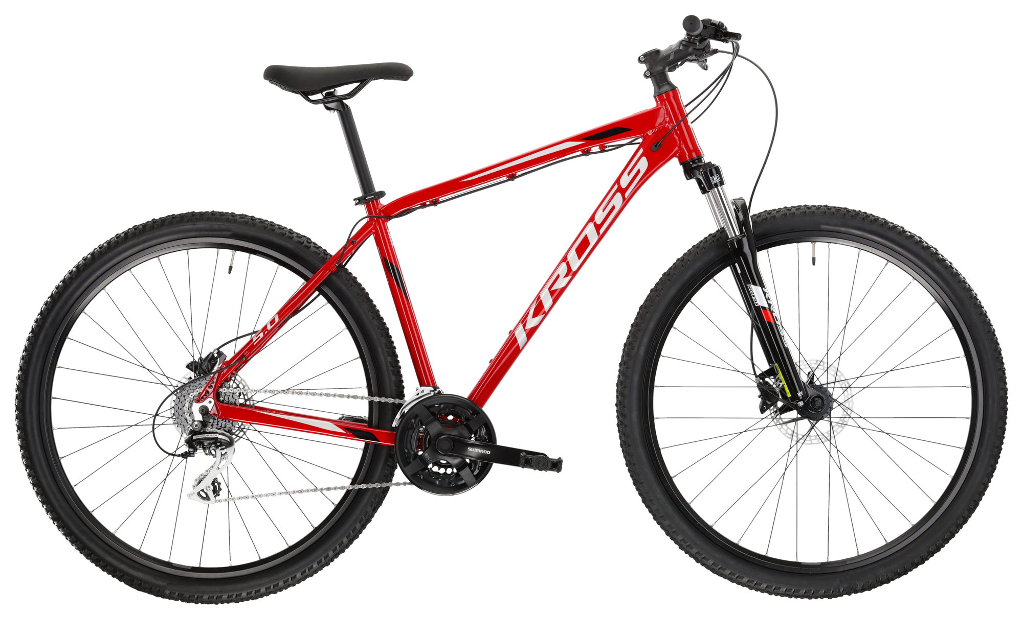 Kross Bicicleta MTB Hardtail Kross Hexagon 5.0 27.5 inch rosie Shimano Acera