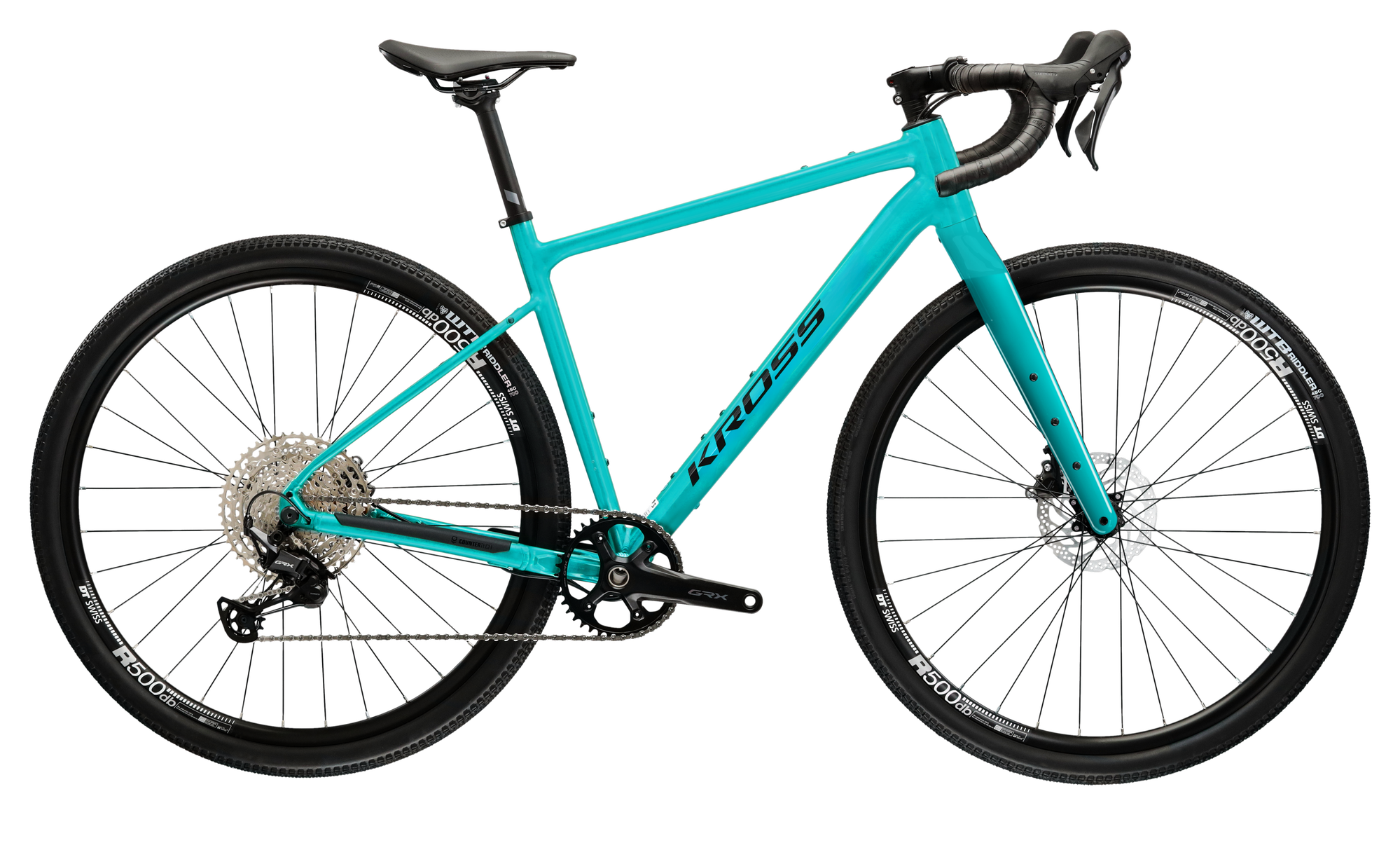 Bicicleta Gravel Kross Esker 5.0 28 inch turcoaz Shimano Grx