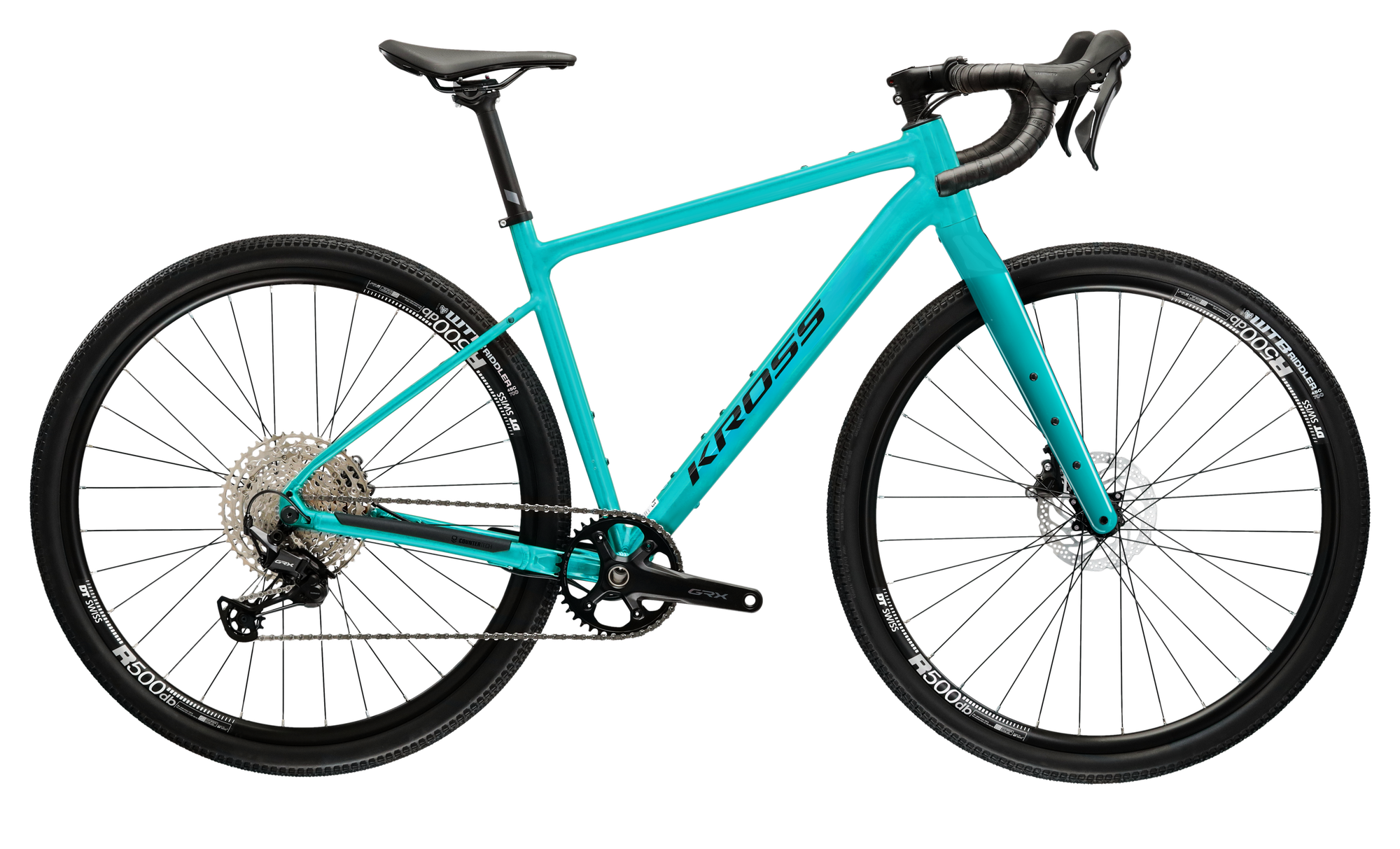 Kross Bicicleta Gravel Kross Esker 5.0 28 inch turcoaz Shimano Grx