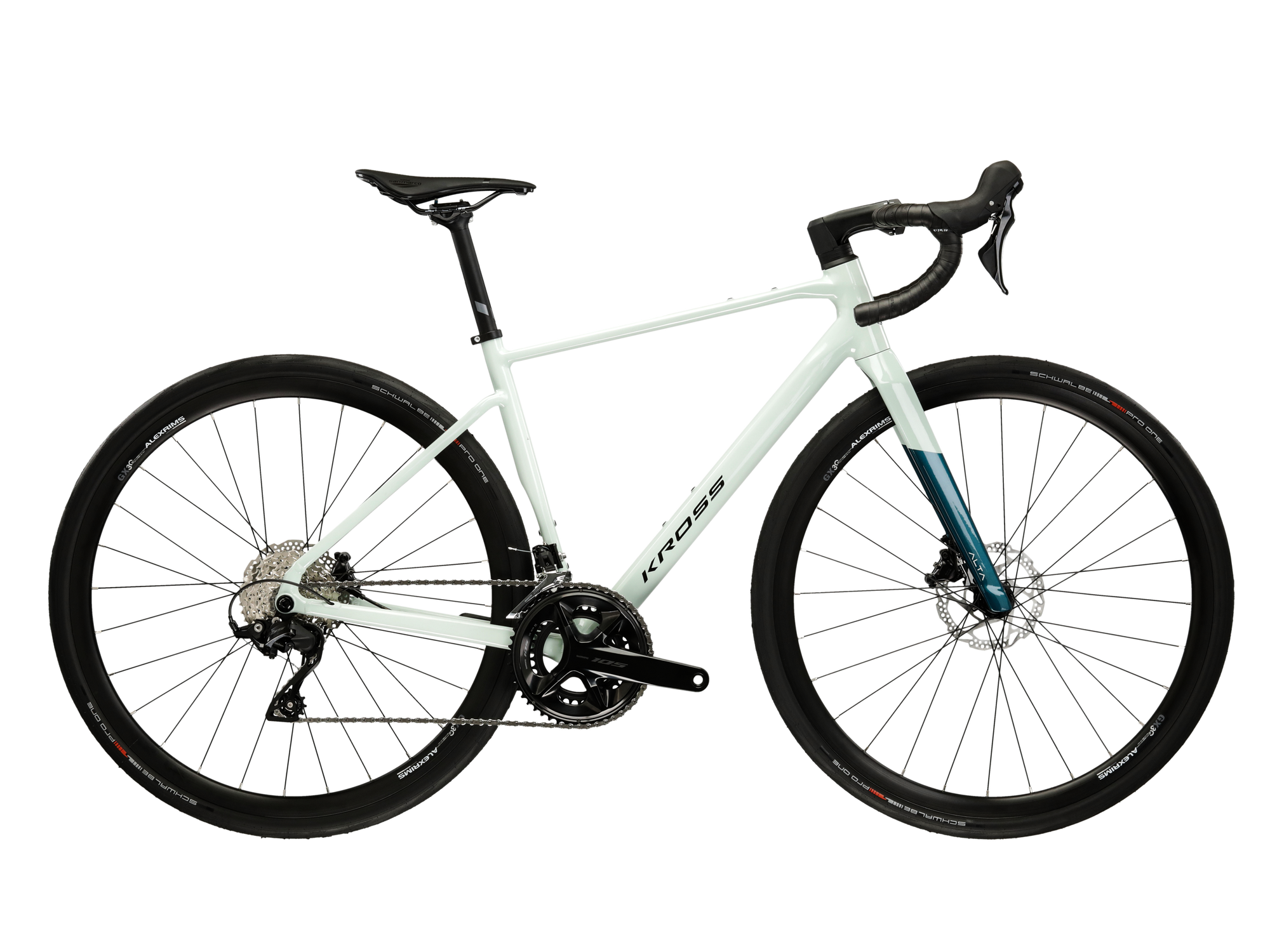 Kross Bicicleta Gravel Kross Alta 4.0 28 inch mint Shimano 105