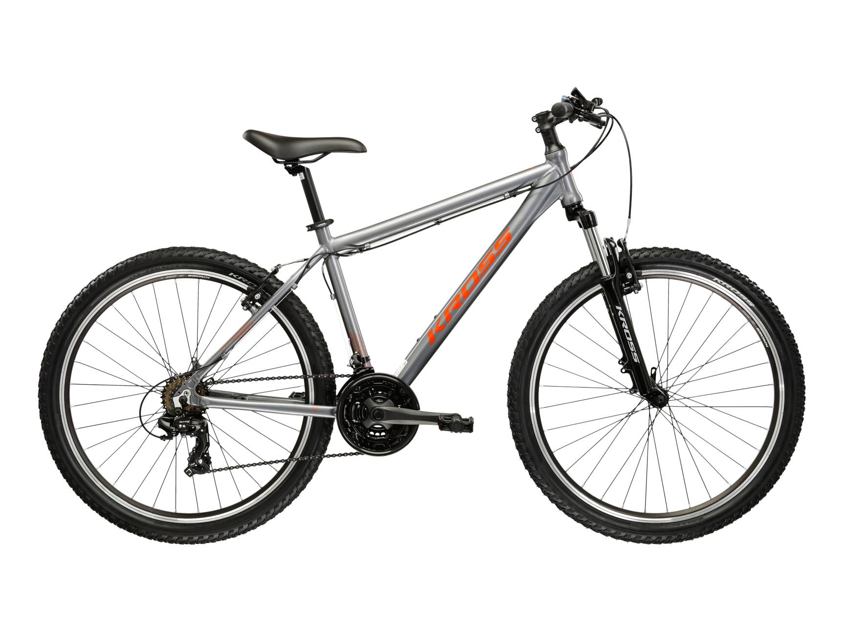 Kross Bicicleta MTB Hardtail Kross Hexagon 1.0 26 inch grafit Shimano Tourney