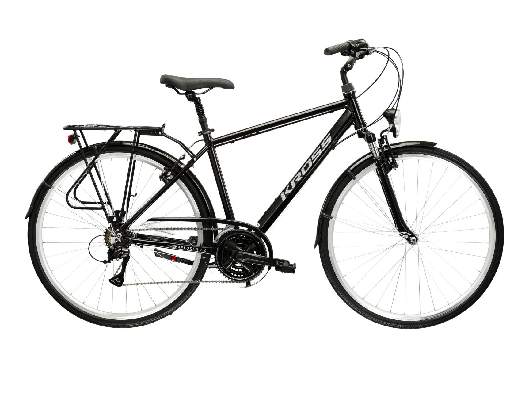 Kross Bicicleta Trekking Kross Explorer 2.0 28 inch neagra
